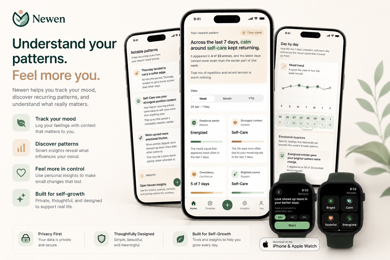 Newen Vista previa de la app